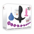 Adam & Eve Silicone Couples Backdoor Pleasure Kit