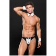 *ENVY Tuxedo Thong, Cuffs & Collar L/XL