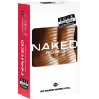 Condom Naked Ribbed 12 pack