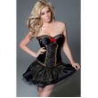 *n4093 COSTUME PIRATE  CORSET & SKIRT Small/Medium