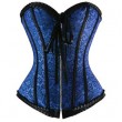 *Corset Burlesque Jacquard Zipper Corset MEDIUM*