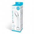 Glas 8" Slimline G-spot Handblown Glass Dildo Glas 8" Slimline G-spot Handblown Glass Dildo