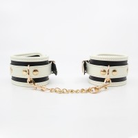 Love In Leather Glow In The Dark Hand Cuffs