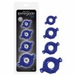 Renegade Vitality Cock Ring Blue Set 4pk 