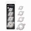Renegade Vitality Cock Ring Clear Set 4pk 
