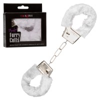 CALEXOTICS PLAYFUL FURRY CUFFS WHITE