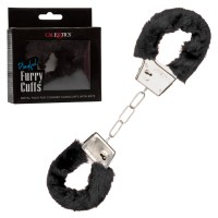 CALEXOTICS PLAYFUL FURRY CUFFS BLACK