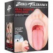 Masturbator Zero Tolerance Real Mouth Stroker DVD, Masturbator & Lube kit