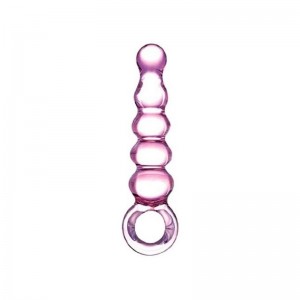 GLAS QUINTESSENCE BEADED ANAL SLIDER