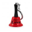 Novelty Ring For Love Key Chain Bell