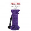 Fetish Fantasy Deluxe Silk Rope - Purple