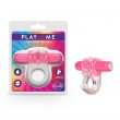 Play with Me Teaser Vibrating Cock Ring - Pink