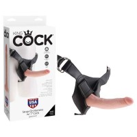 King Cock Strap On Harness with 7" Cock