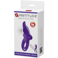 Pretty Love Vibrant Penis Ring - Purple Pretty Love Vibrant Penis Ring - Purple