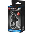 Pretty Love Vibrant Penis Ring 3 - Black Pretty Love Vibrant Penis Ring 3 - Black