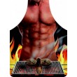 Novelty Apron BBQ Man 