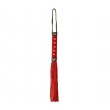 Love In Leather RED SUEDE FLOGGER WHI027