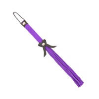 PURPLE WILLY WHIP WITH RED BOW WHI052