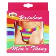*Mens Rainbow Thong